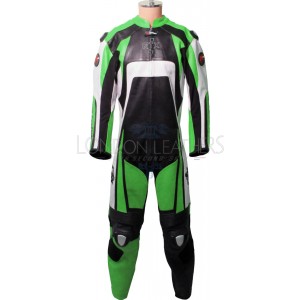 RTX Raptor Pro Green Motorcycle Racing Leather Suit RTX Raptor Pro Green Motorcycle Racing Leather Suit